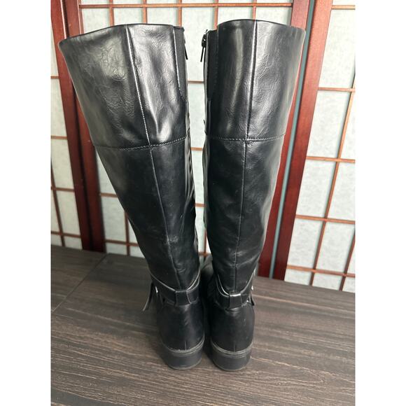 Arizona Women's size 8.5 wide calf black boots knee high - Picture 8 of 8